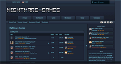 Desktop Screenshot of nightmaregames.de
